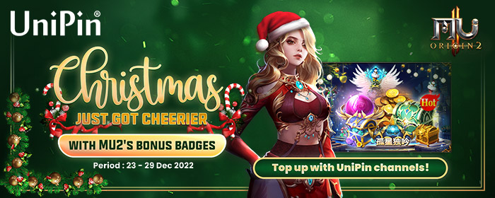 Join the fray in MU Origin 2 this Christmas with UniPin! ⚔ (MY)